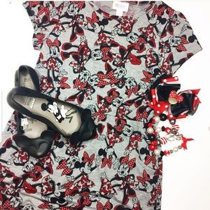 Lularoe Mae Dress Disney Minnie Mouse